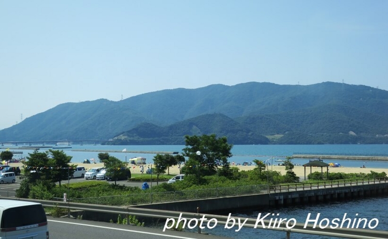 青春18京都・若狭、海水浴場