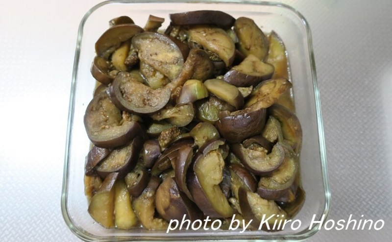 作り置き8.19、なすの焼き浸し 作り置き8.19、なすの焼き浸し