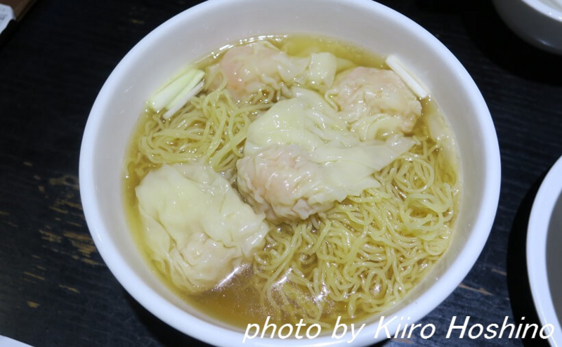 香港・糖朝、エビワンタン麺