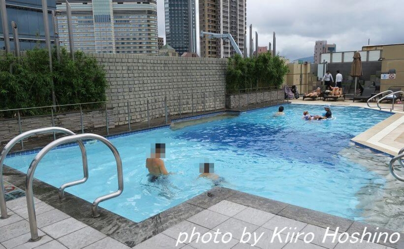 たびねす、シェラトン香港、プール たびねす、シェラトン香港、プール