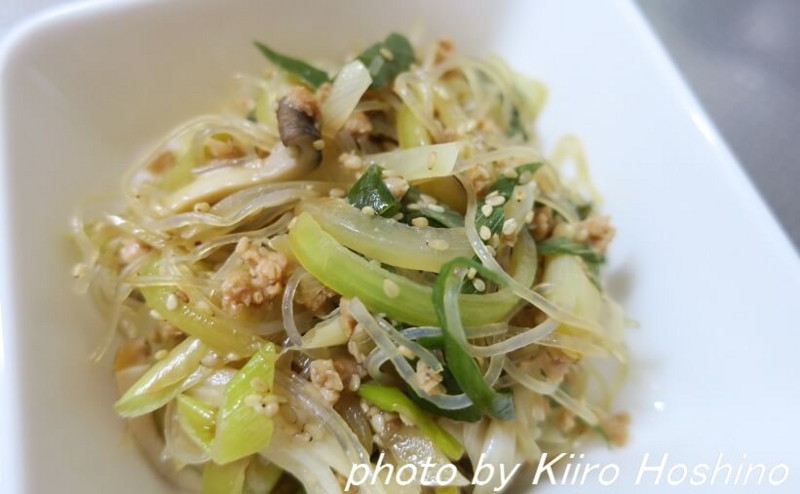 作り置き10.28、野菜チャプチェ 作り置き10.28、野菜チャプチェ