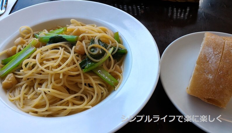 京都・ボンボンカフェ、パスタランチ