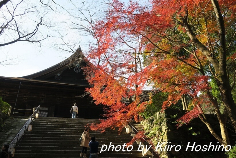 三井寺、金堂への階段