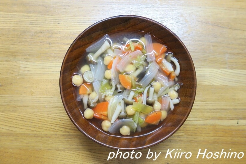 作り置き12.2、具だくさんひよこ豆スープ 作り置き12.2、具だくさんひよこ豆スープ
