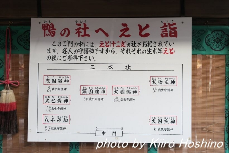 下鴨神社、えと詣で