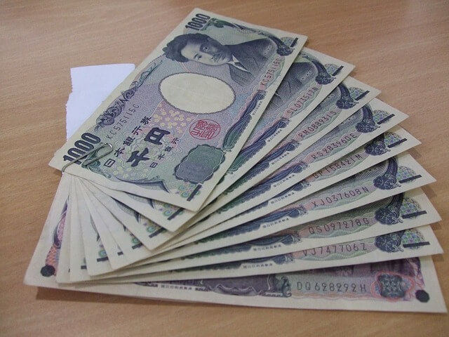神社ミッション、千円札
