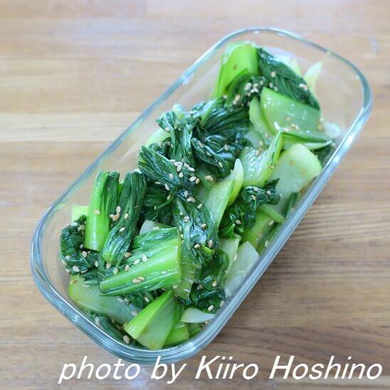 チンゲン菜の中華風和え物 チンゲン菜の中華風和え物