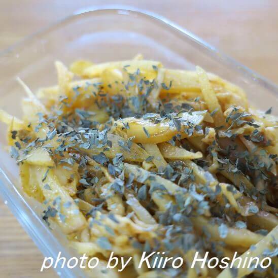 切り干し大根とじゃがいものカレー炒め 切り干し大根とじゃがいものカレー炒め