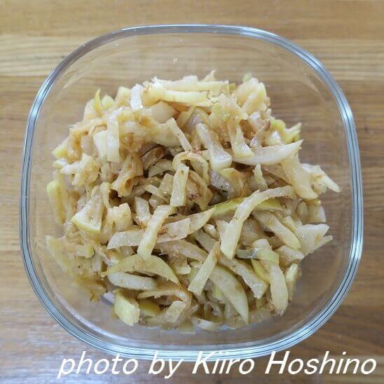 大根としょうがのおかか炒め 大根としょうがのおかか炒め