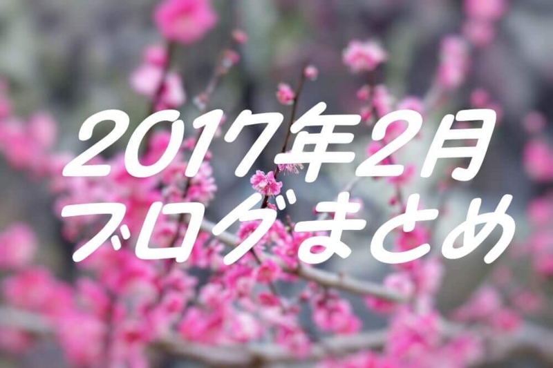 2017.2ブログまとめ 2017.2ブログまとめ