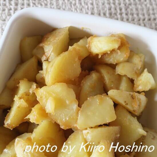 じゃがいもの照り焼き じゃがいもの照り焼き