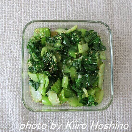 チンゲン菜の中華風和え物 チンゲン菜の中華風和え物
