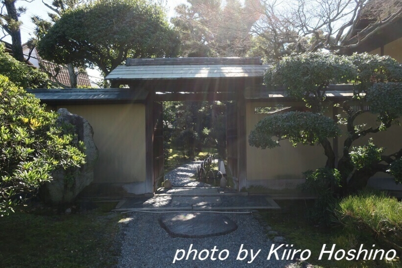 がんこ岸和田五風荘、入口門