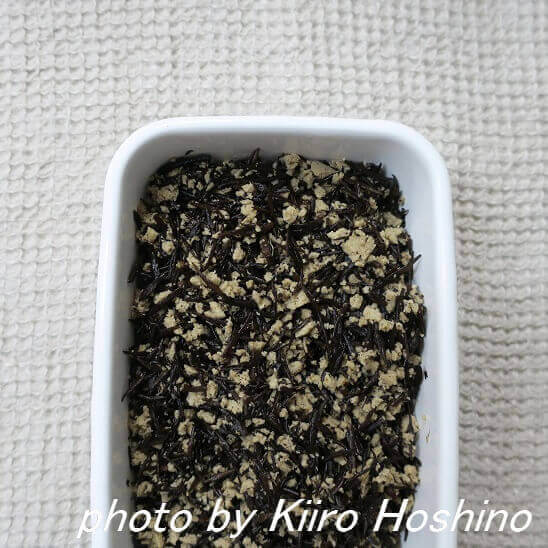 作り置き、高野豆腐とひじきのそぼろ 作り置き、高野豆腐とひじきのそぼろ