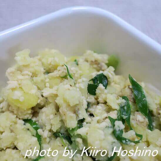 高野豆腐入りポテトサラダ 高野豆腐入りポテトサラダ