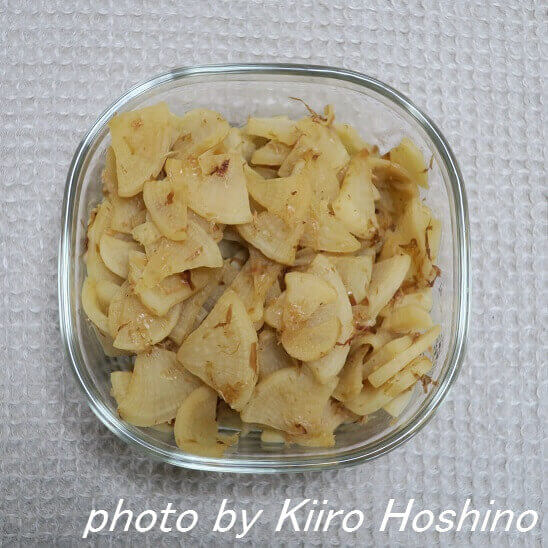 大根としょうがのおかか炒め 大根としょうがのおかか炒め