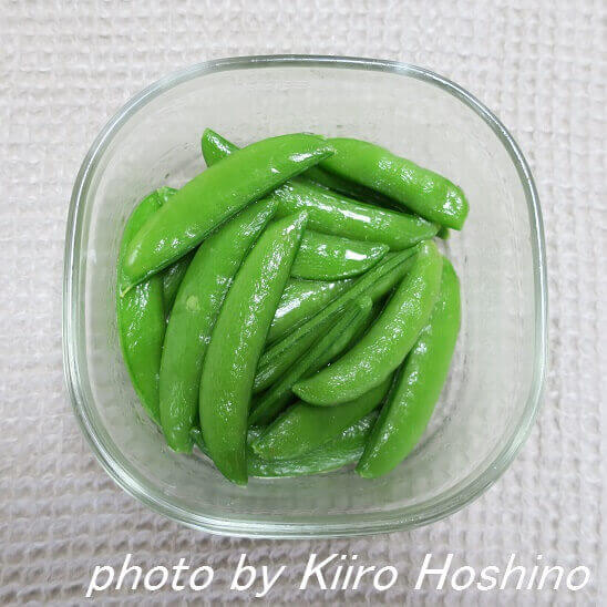 スナップえんどうのナムル スナップえんどうのナムル