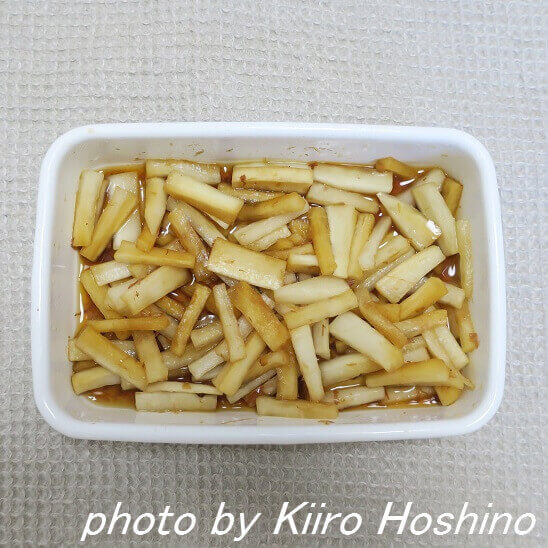 大根のおかか和え 大根のおかか和え