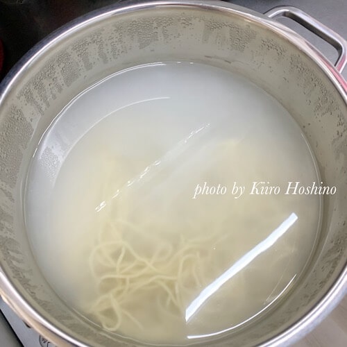 楽天水俣ちゃんぽん、麺