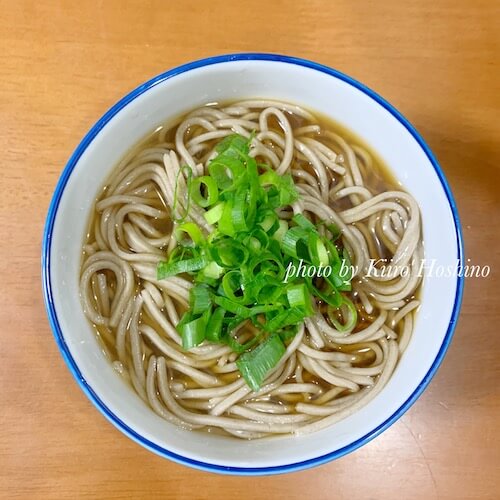 奥出雲一福そば、かけそば